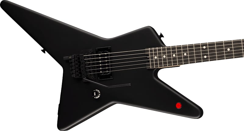 Электрогитара EVH - Limited Edition Star - Electric Guitar - Ebony Fretboard - Stealth Black - w/ EVH Star/Shark Economy Gig Bag kasabian velociraptor limited edition