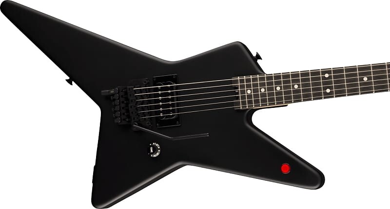 

Электрогитара EVH - Limited Edition Star - Electric Guitar - Ebony Fretboard - Stealth Black - w/ EVH Star/Shark Economy Gig Bag