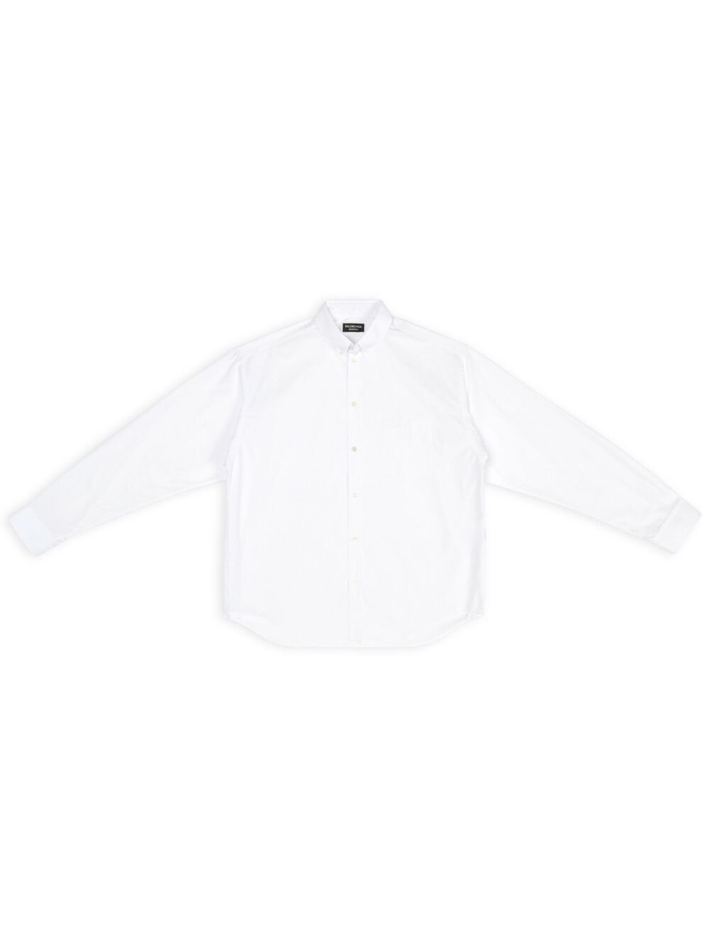 

Рубашка большого кроя BB Icon Balenciaga, белый