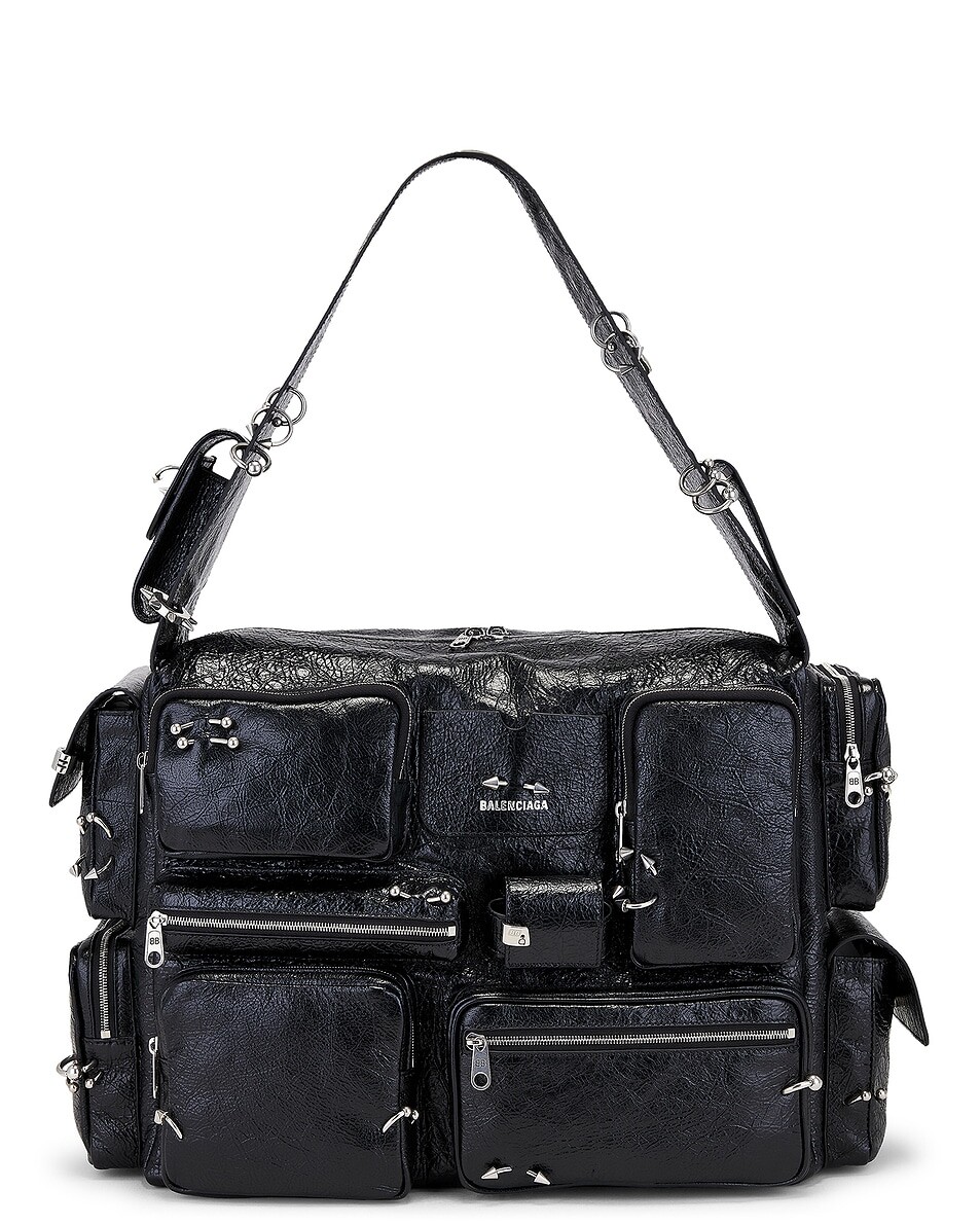 

Сумка Superbusy Sling Large Balenciaga, черный
