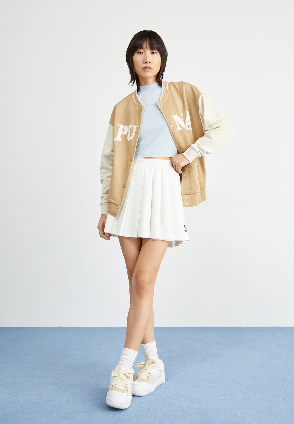 

Юбка плиссе Classics Puma, белый