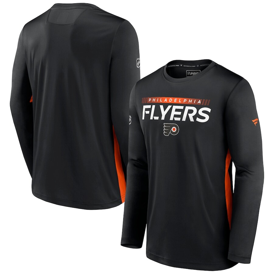 

Футболка с длинным рукавом Fanatics Branded Philadelphia Flyers, черный