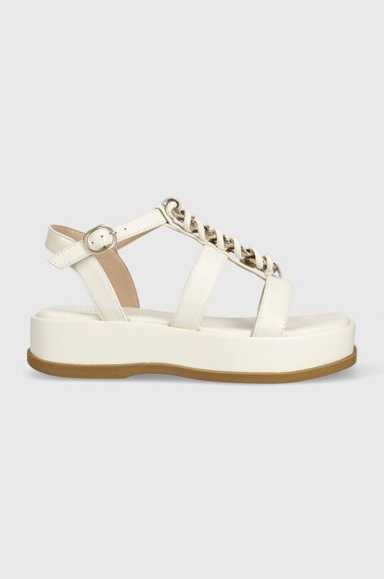 

Кожаные сандалии VADIKA Guess, бежевый