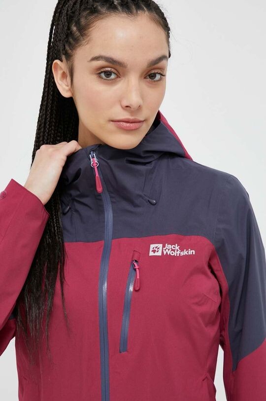 

Уличная куртка Go Hike Jack Wolfskin, красный