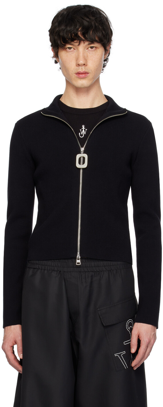 

Черный приталенный кардиган Jw Anderson