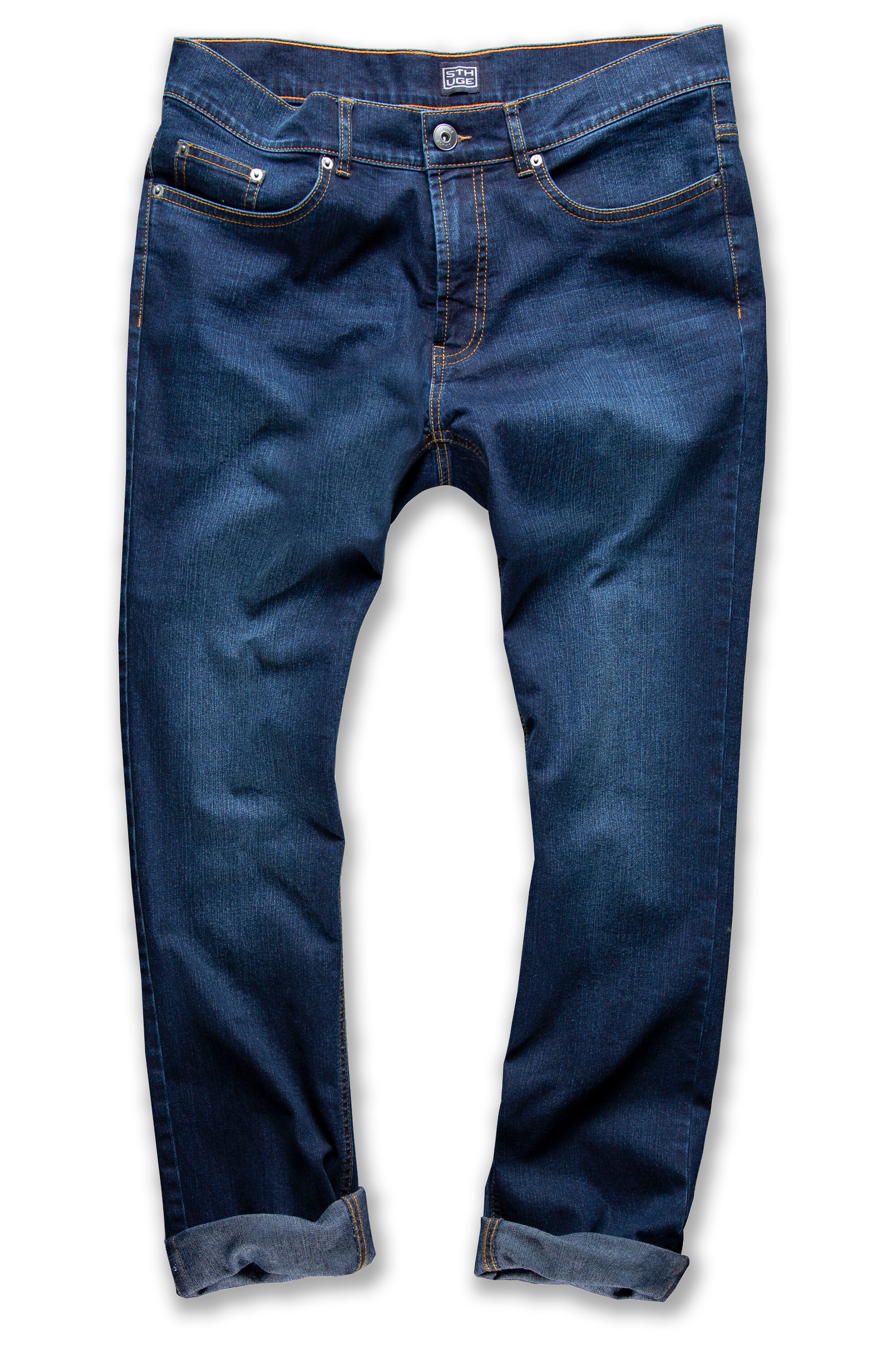 

Джинсы STHUGE, цвет dark blue denim