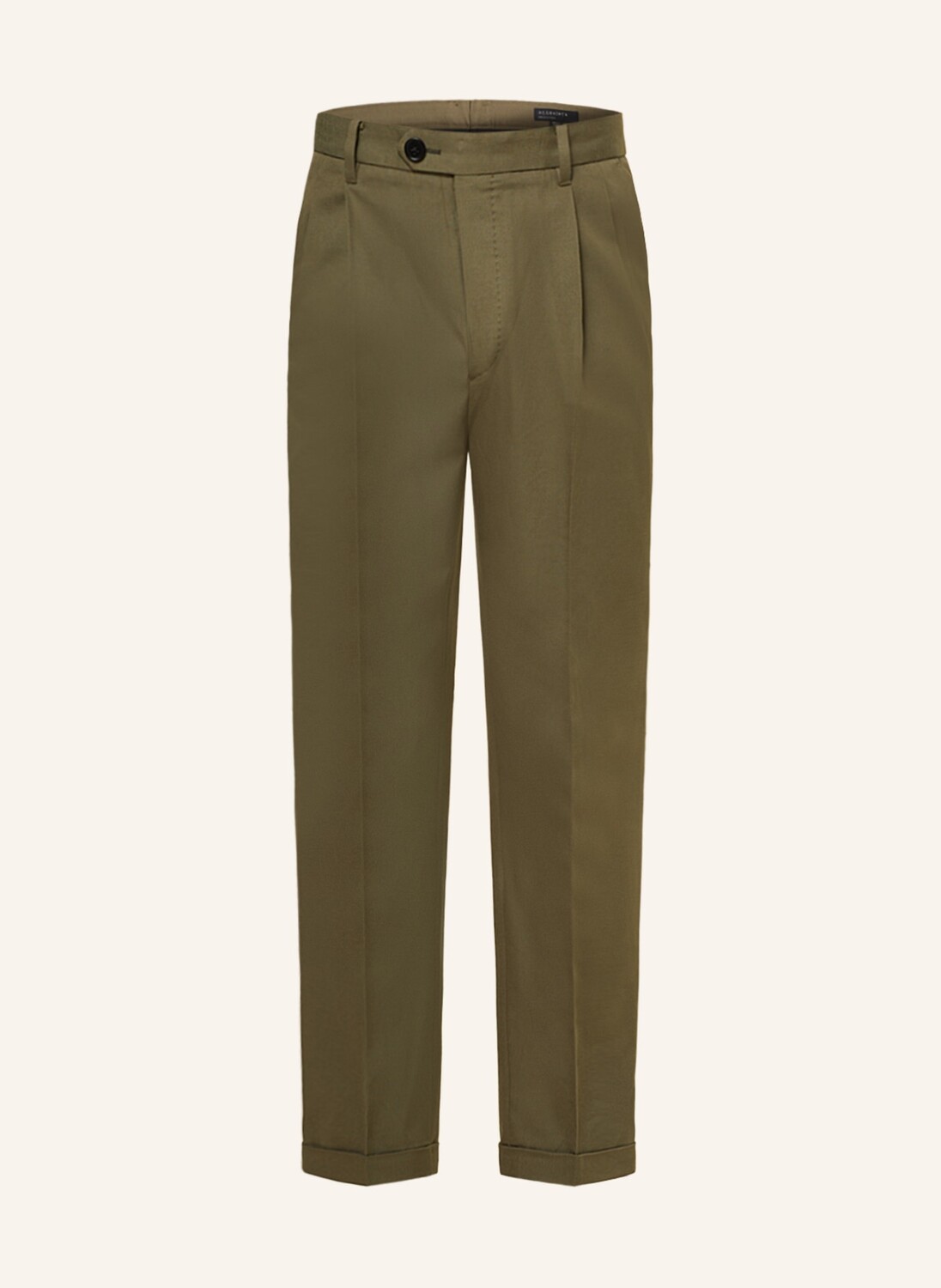 

Брюки ALLSAINTS TALLIS Slim Fit, зеленый