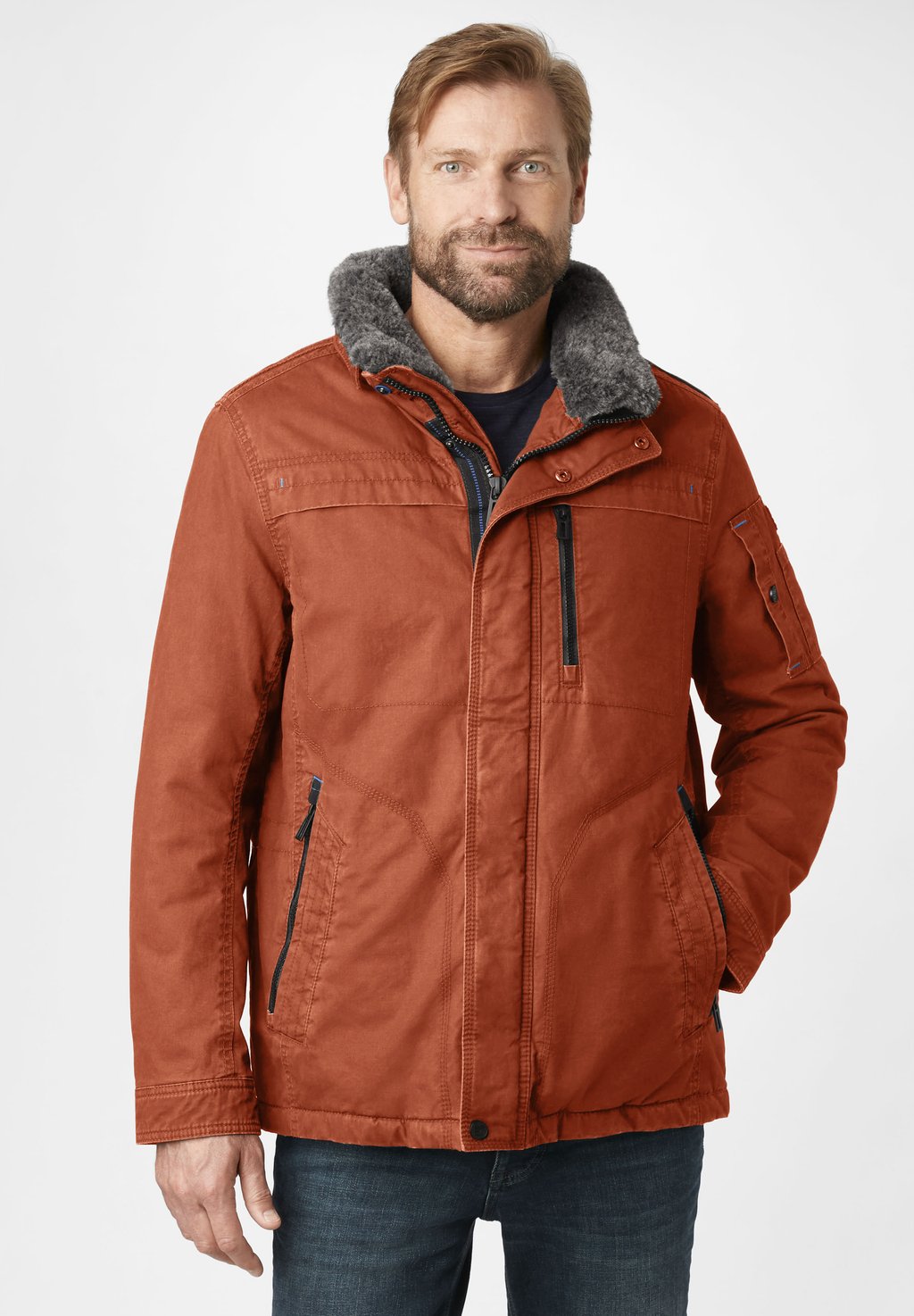 Куртка для активного отдыха KEV REGULAR-FIT Redpoint, цвет rusty brown
