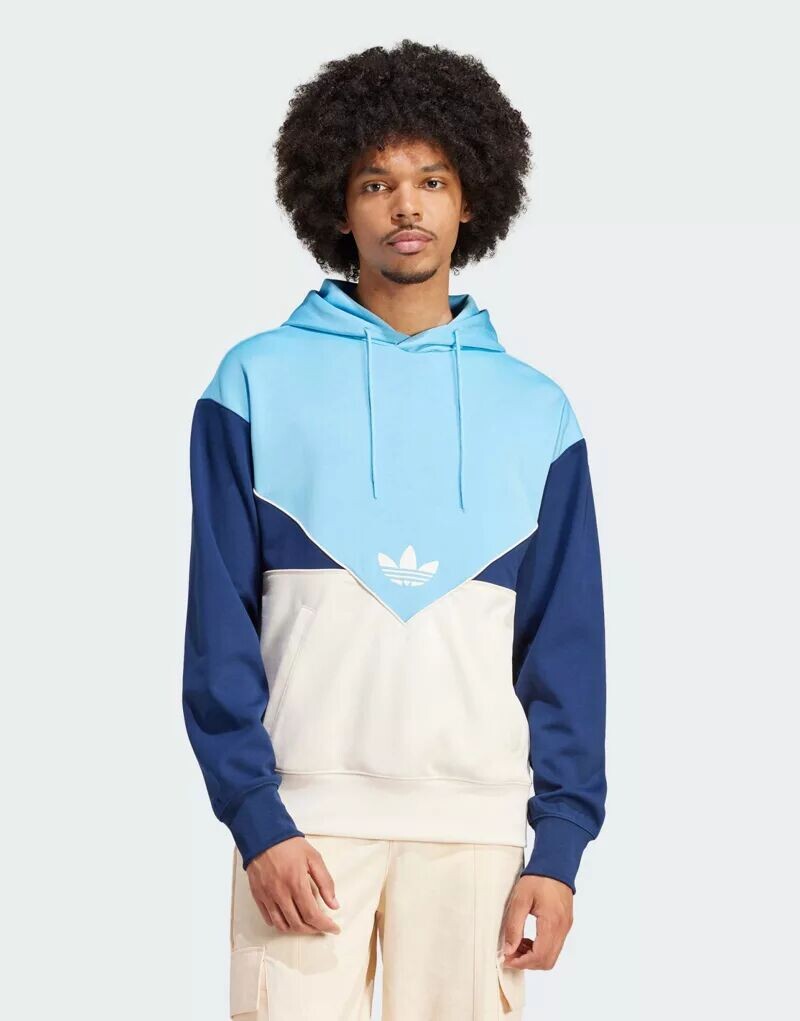 

Синяя худи adidas Adicolor Cutline adidas Originals
