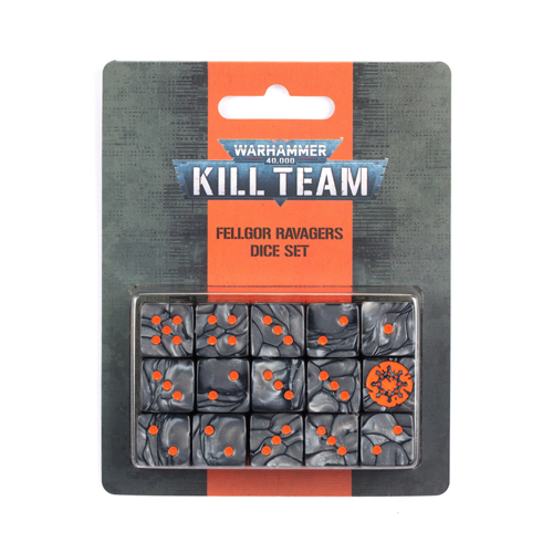 Игровые кубики Kill Team: Fellgor Ravager Dice набор шестигранных кубиков warhammer kill team fellgor ravager dice set