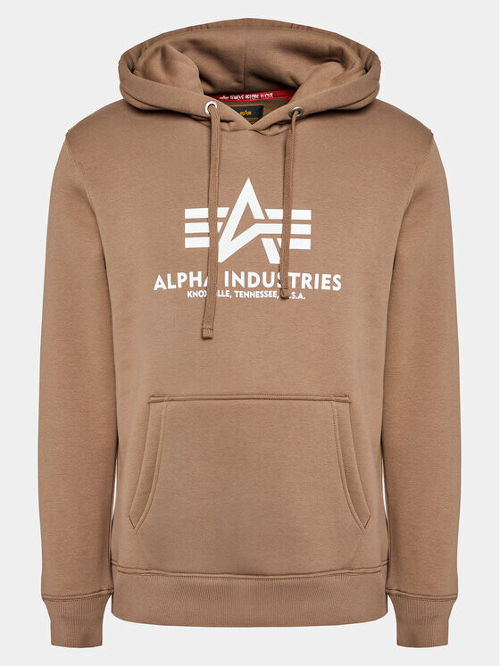 

Толстовка обычного кроя Alpha Industries, коричневый