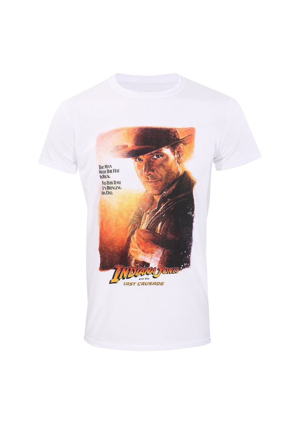 

Футболка с принтом INDIANA JONES THE LAST CRUSADE POSTER Henry Tiger, белый