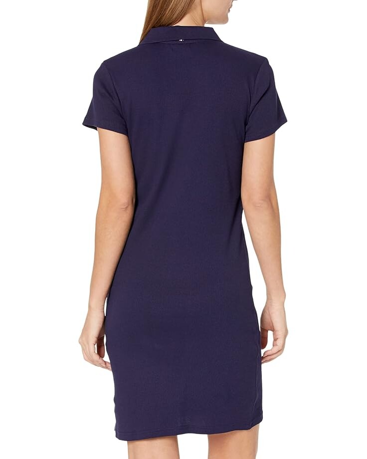 

Платье U.S. POLO ASSN. Y' Placket Polo Dress, цвет Evening Blue