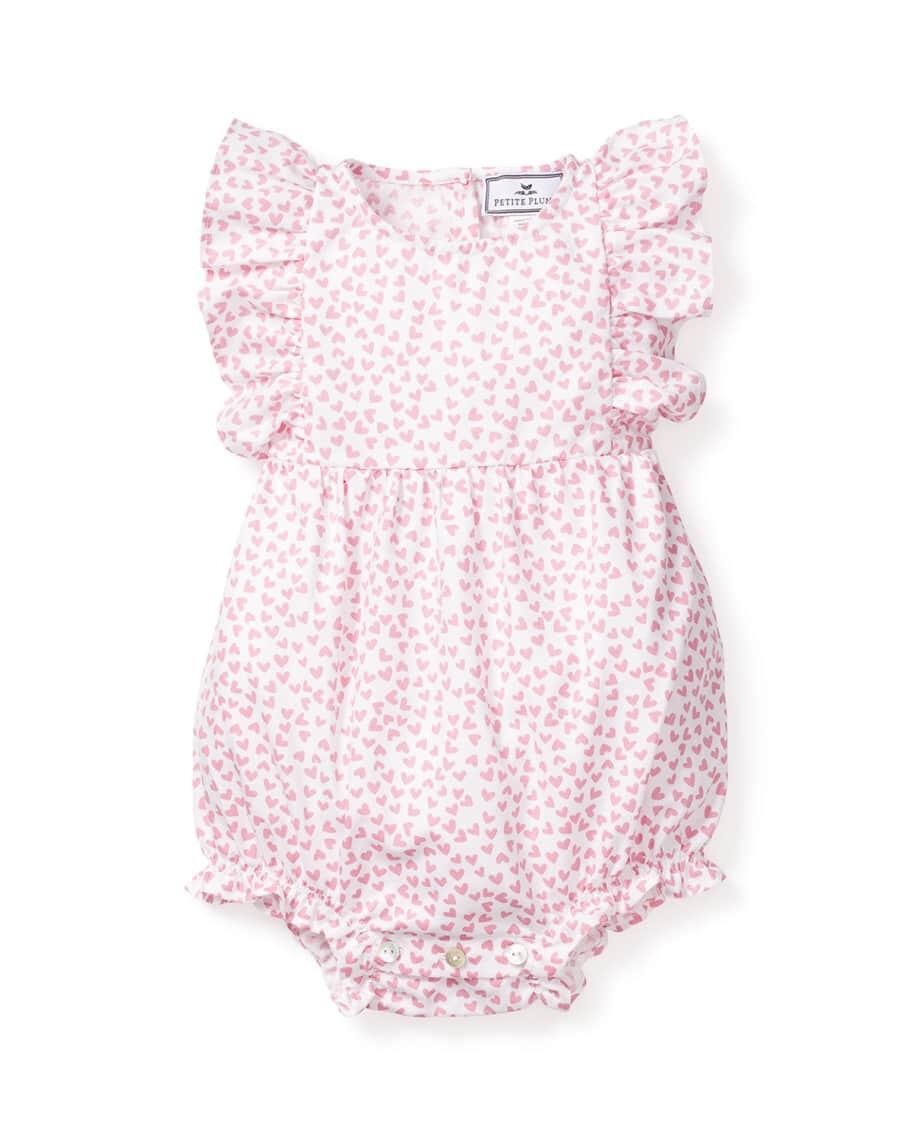 

Детский комбинезон Sweethearts Ruffle Bubble Romper, размер 0–24 мес. Petite Plume