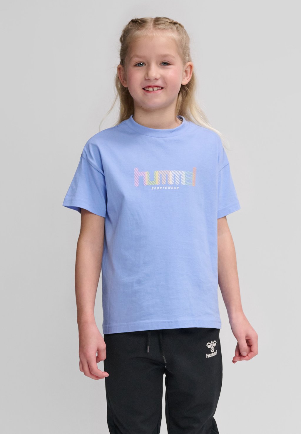 Спортивная футболка AGNES SS Hummel, цвет hydrangea