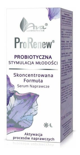 эпигенетическая сыворотка молодости 15 мл Пробиотическая восстанавливающая сыворотка для стимуляции молодости, 15 мл Ava, ProRenew
