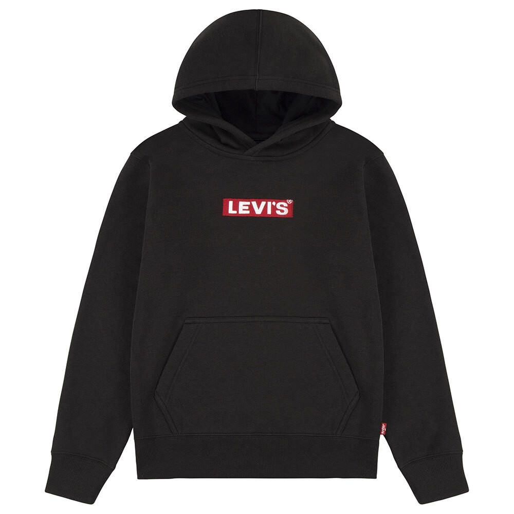 

Худи Levi's Boxtab Pullover Teen, черный