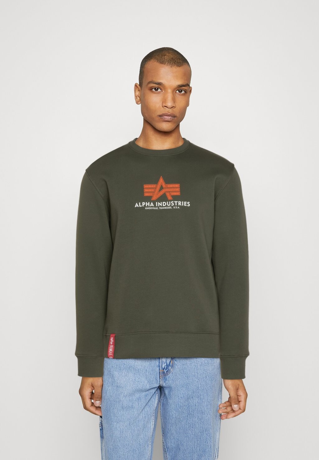 

Толстовка Alpha Industries, темно-оливковый, Зеленый