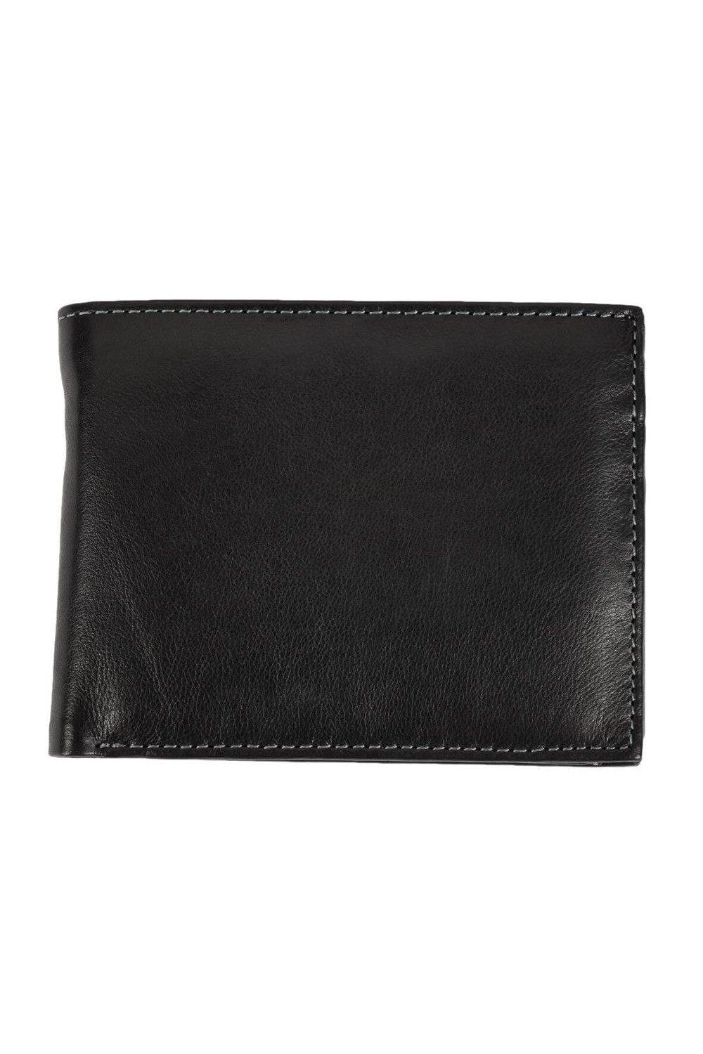 Кошелек Mark Trifold с карманом для монет Eastern Counties Leather, черный кошелек для монет бетси eastern counties leather красный