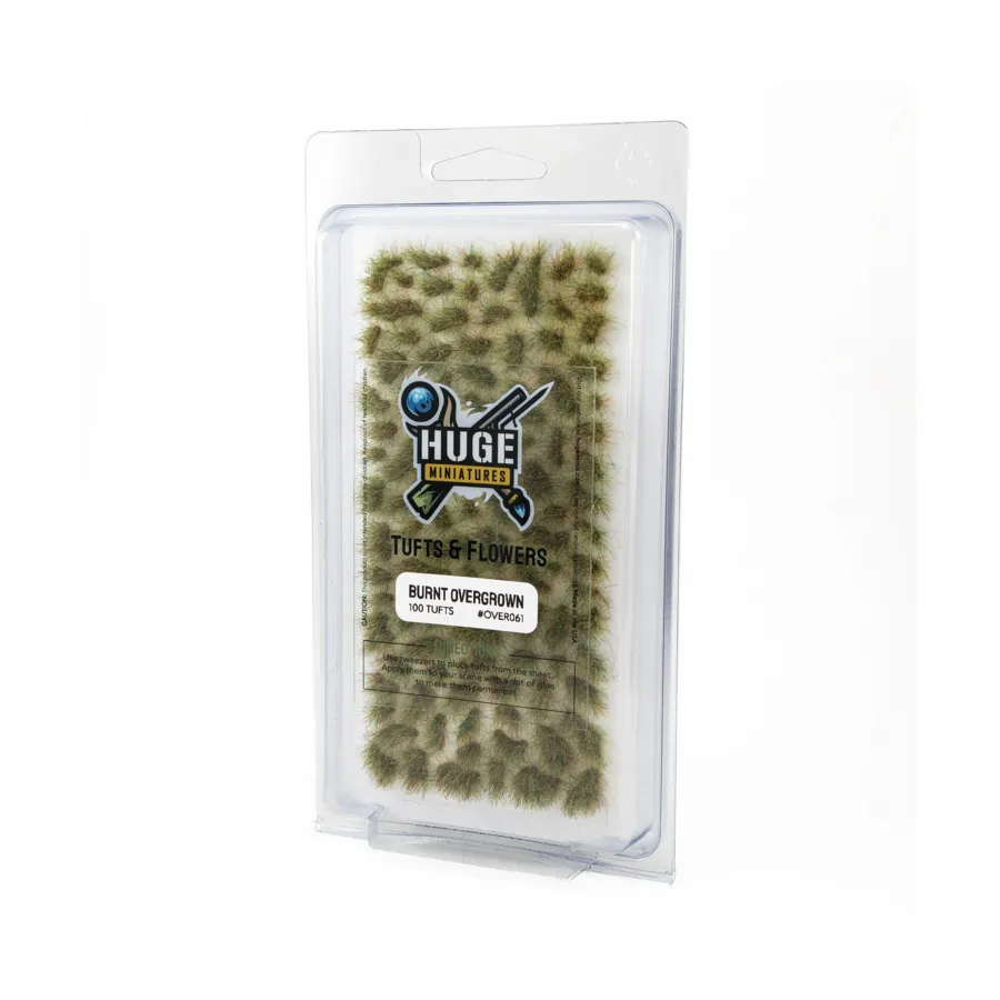 

Заросшие пучки — сожженные, Miniature Basing Tufts (Huge Miniatures)