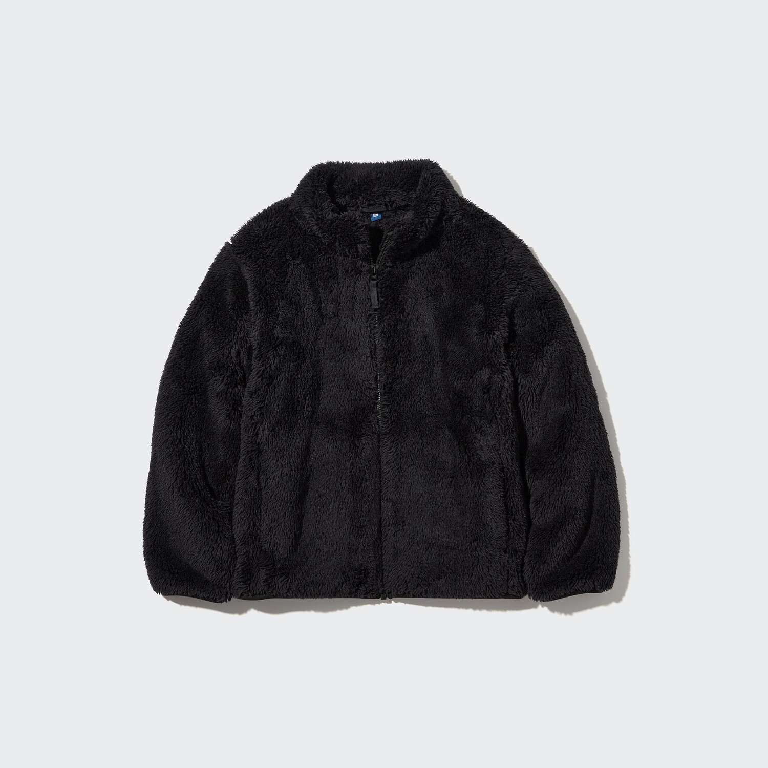 

Куртка Uniqlo детская флисовая плюшевая, черный