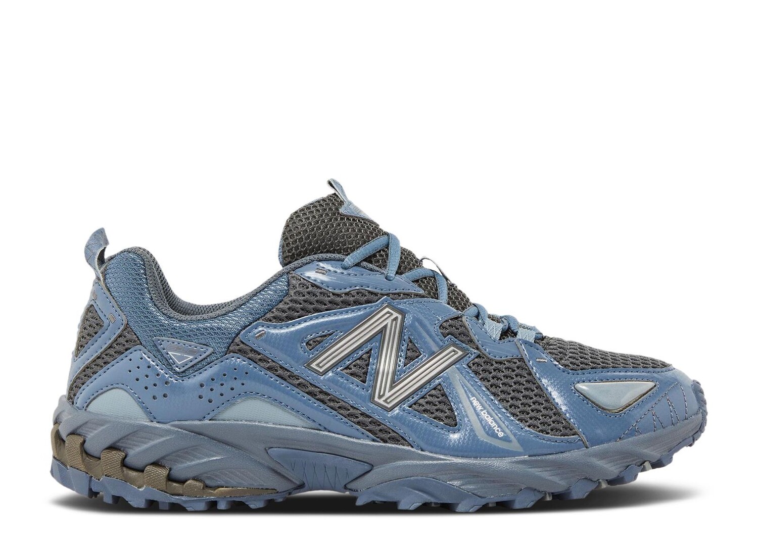 

Кроссовки New Balance 610 2E Wide 'Arctic Grey', серый, Серый;синий