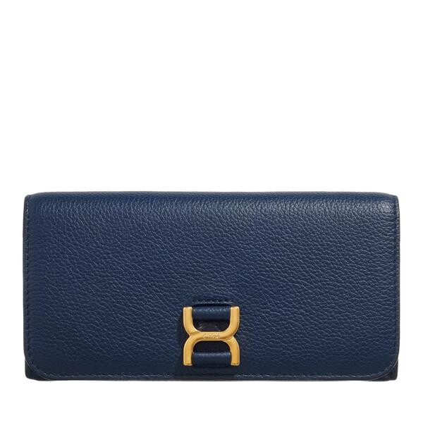 

Кошелек open fold continental wallet Chloé, синий