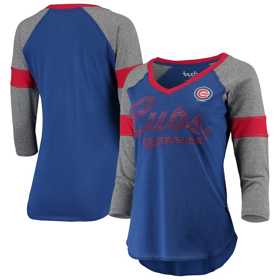 

Футболка с длинным рукавом Touch Chicago Cubs, роял