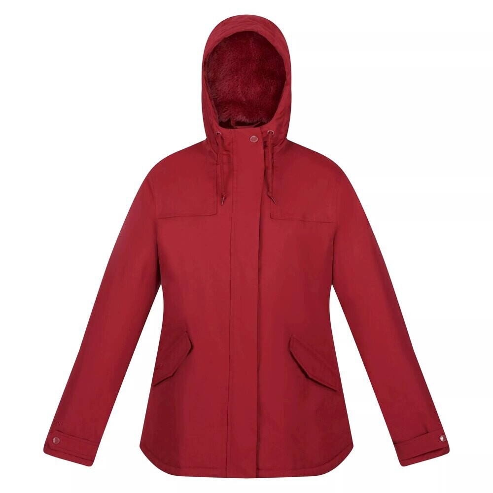

Куртка Regatta Bria Faux Fur Lined Hoodie Rain, красный
