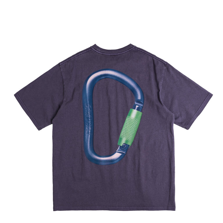 

Футболка Carabiner Tee Gramicci, фиолетовый