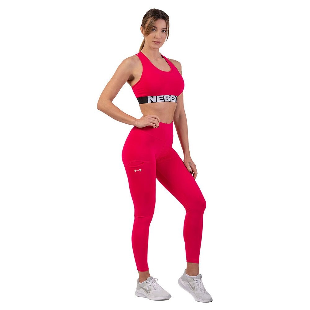 

Спортивный бюстгальтер Nebbia Cross Back 410, розовый