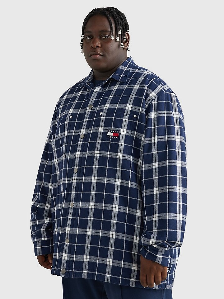 

Верхняя рубашка в клетку Big And Tall Tommy Jeans