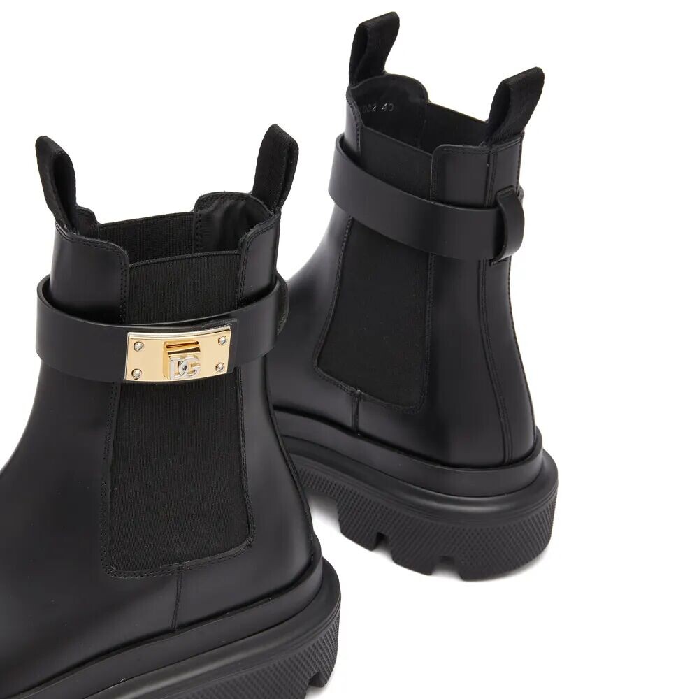 

Dolce & Gabbana Ботинки с пряжками, черный