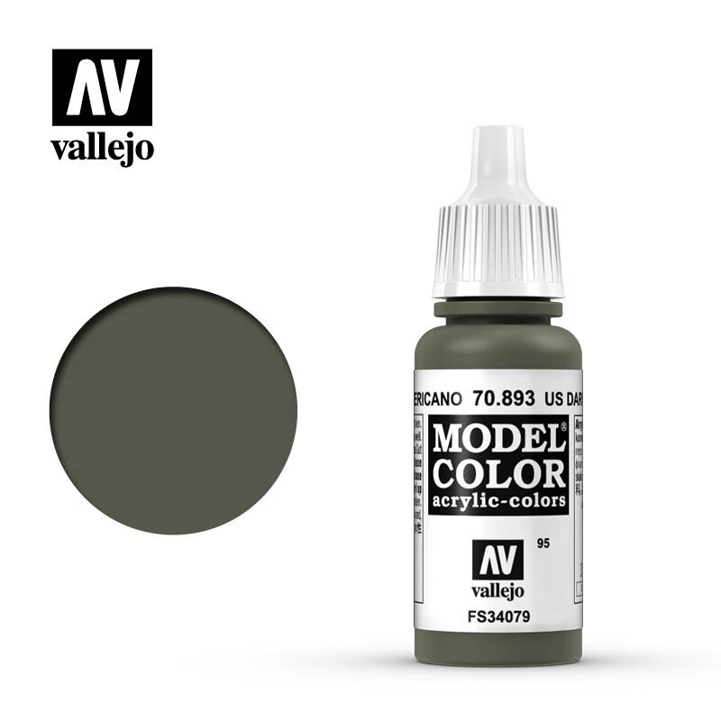 

Миниатюра Vallejo Vallejo Model Color Paint: US Dark Green