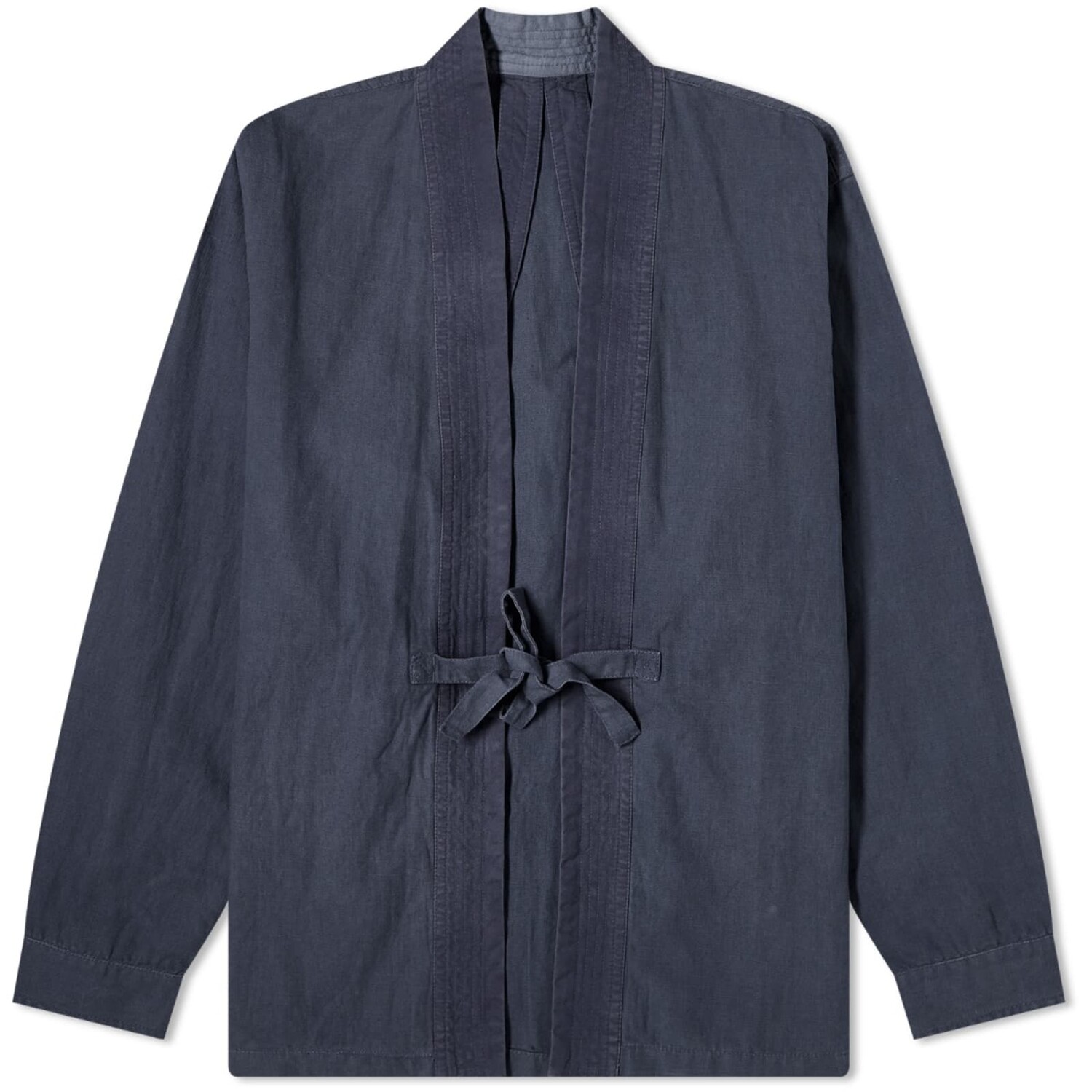 

Рубашка Maharishi Hemp Embroded Hanten, темно-синий