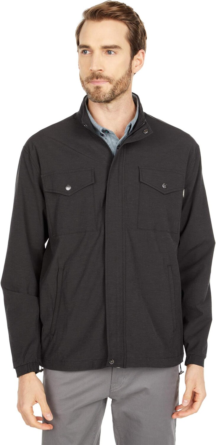 

Куртка Full Zip Windbreaker with Chest Pockets Linksoul, цвет True Black