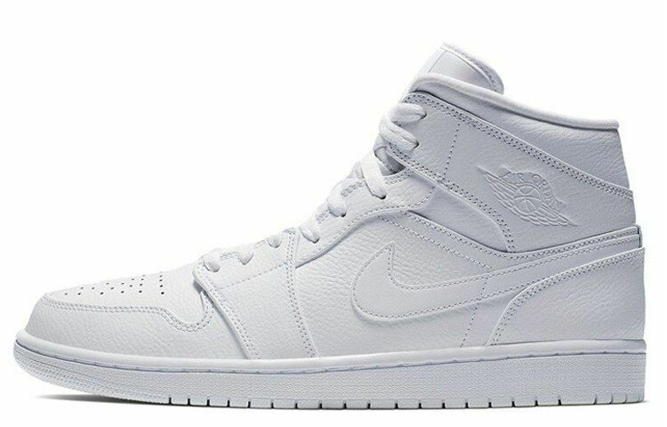 

Jordan 1 Mid Triple White (2019)