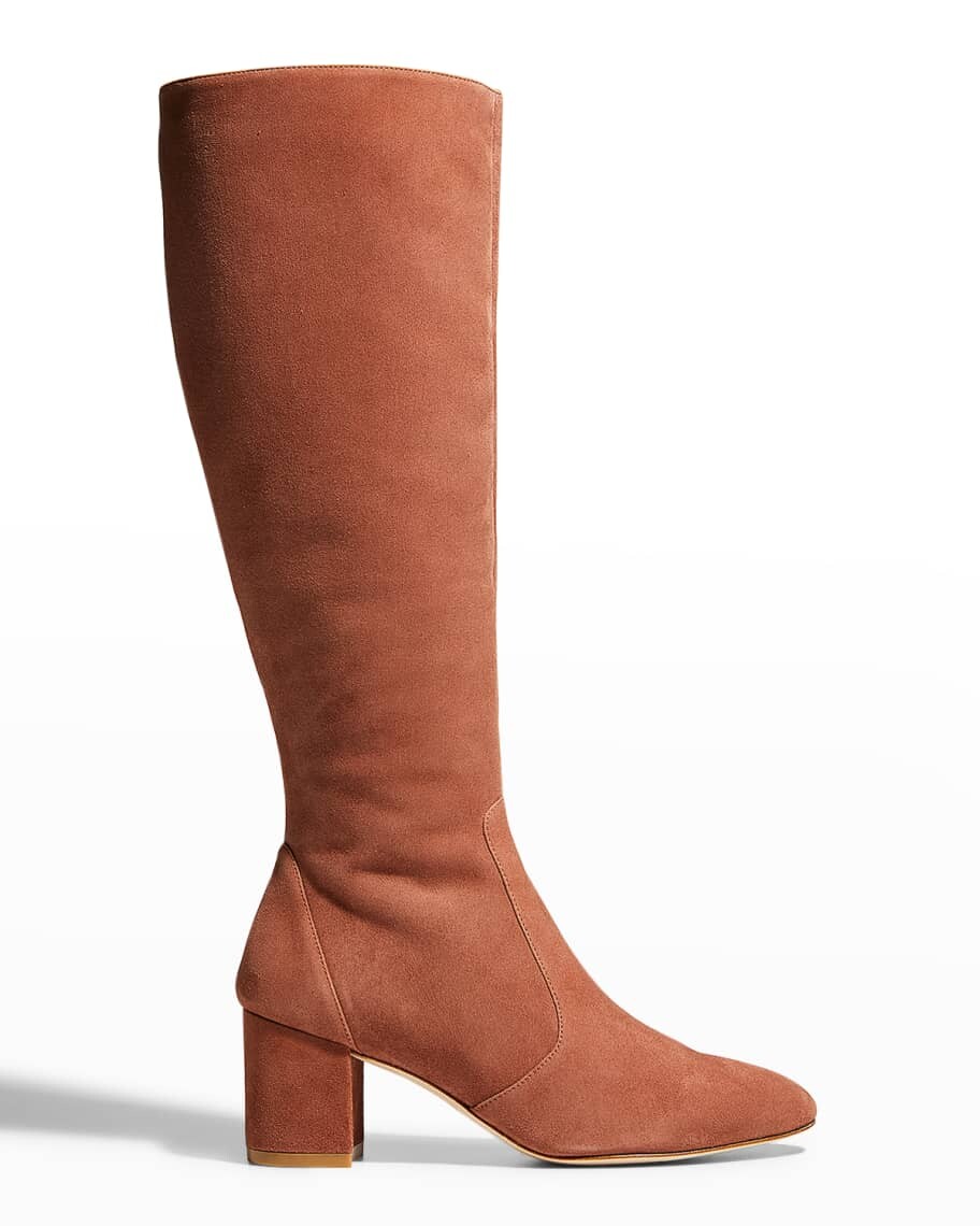 

Юлиана замшевые сапоги до колена Stuart Weitzman