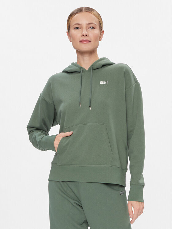 

Толстовка классического кроя Dkny Sport, зеленый