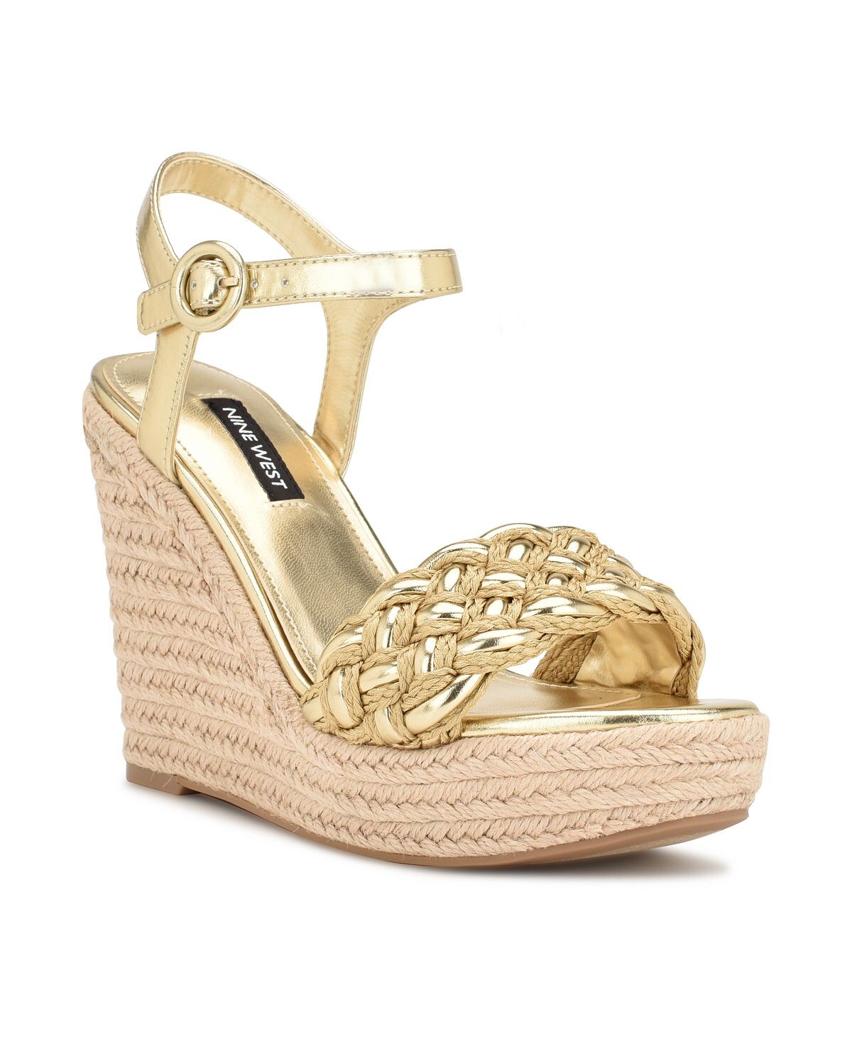 

Женские повседневные босоножки на танкетке с круглым носком Hosana Nine West