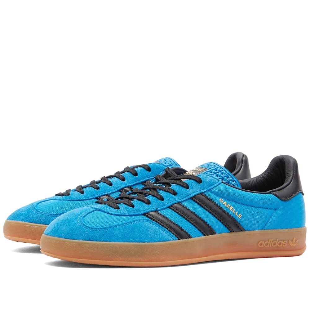 

Кроссовки Adidas Gazelle Indoor, голубой/черный