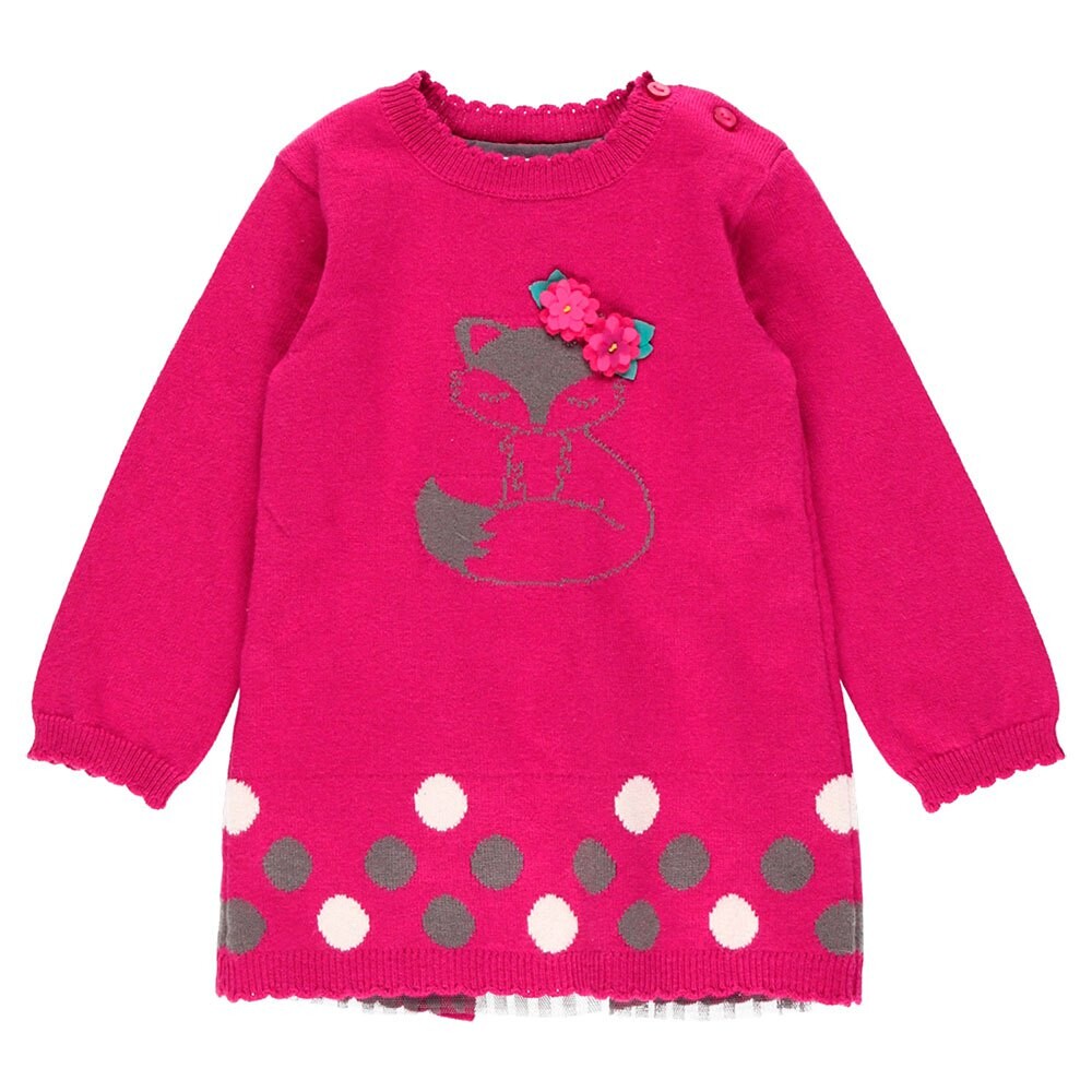 

Платье Boboli Combined Tricotosa, розовый