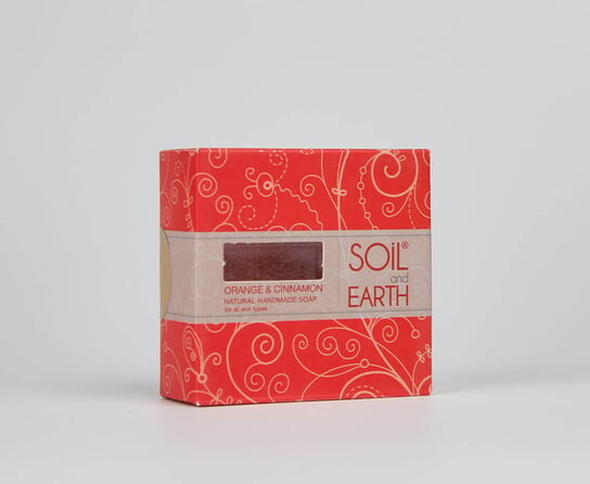 

Восточное мыло апельсин и корица, 125 г Soil and Earth