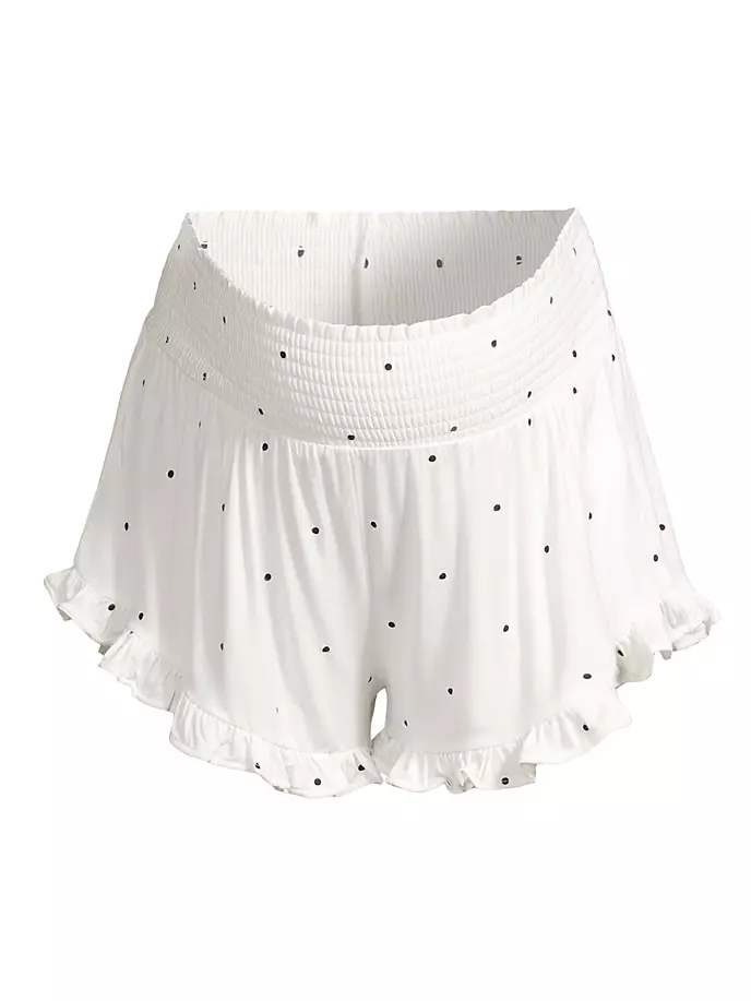 

Шорты Fleur в горошек Nom Maternity, цвет gardenia dot