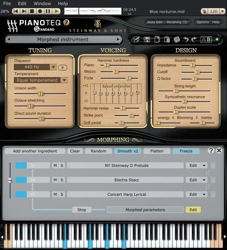 

Программное обеспечение для виртуальных инструментов MODARTT Pianoteq 8 Standard Edition