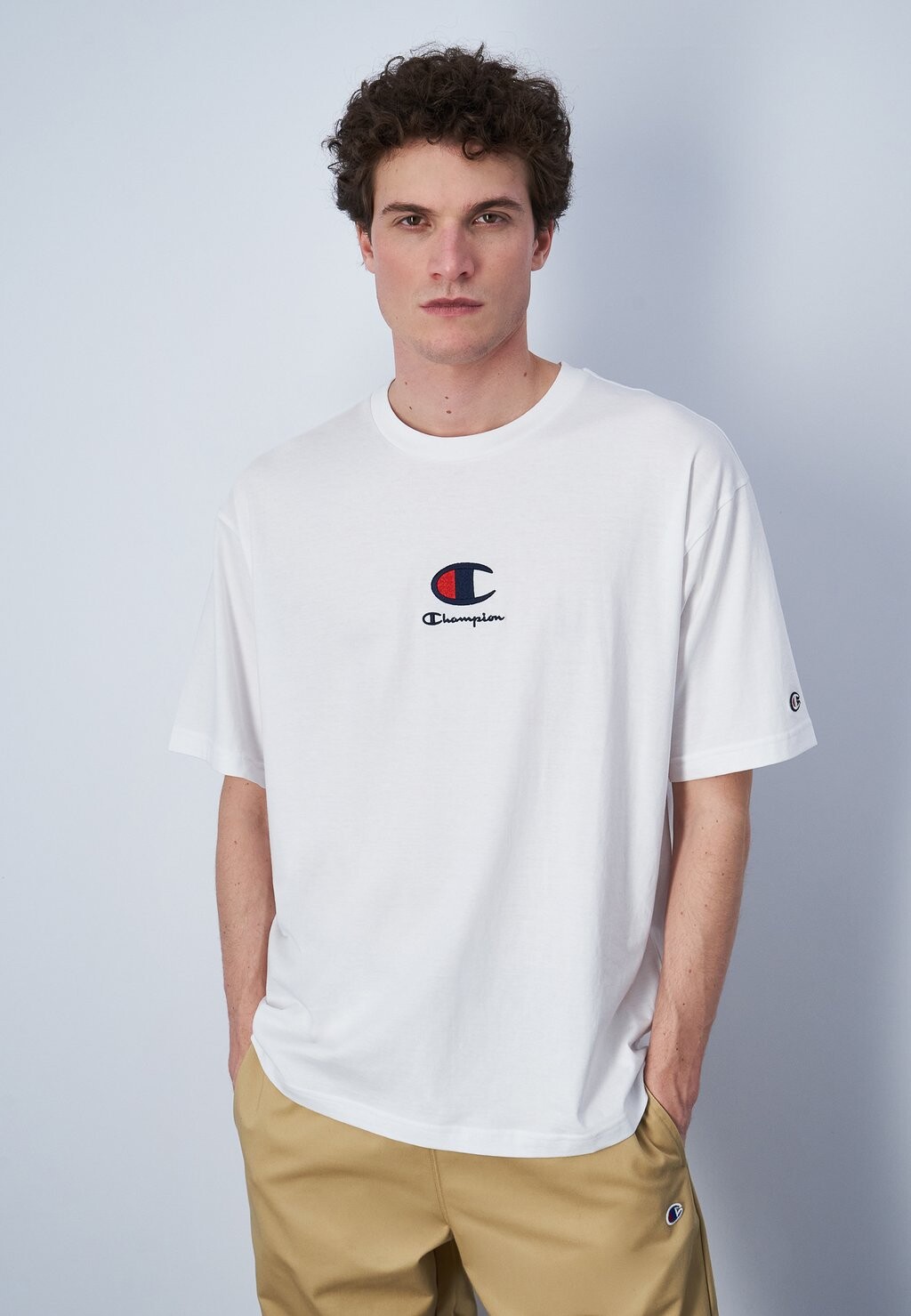 

Футболка с принтом Crewneck Icons Champion, белый