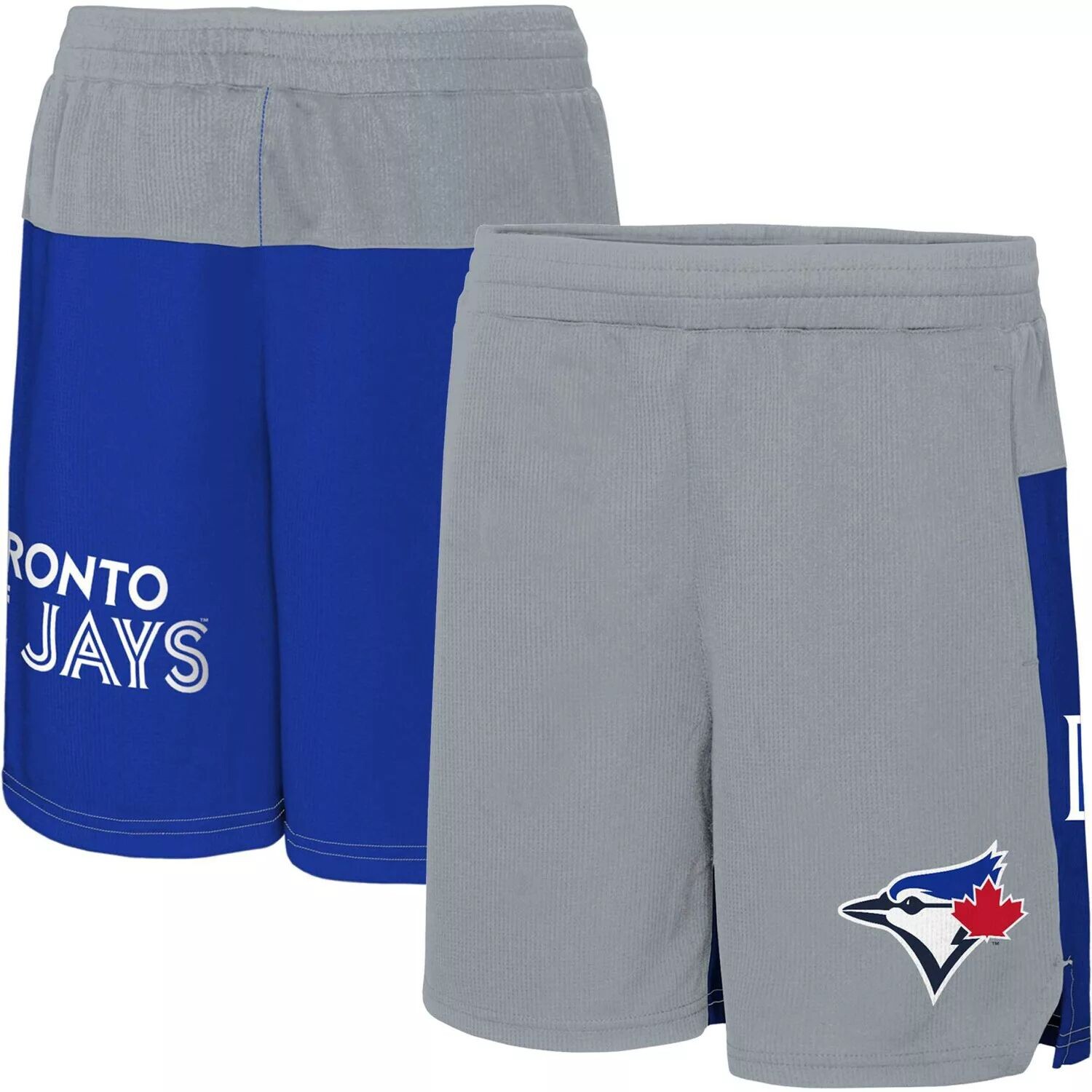 

Молодежные серые эластичные шорты Toronto Blue Jays 7th Inning Outerstuff