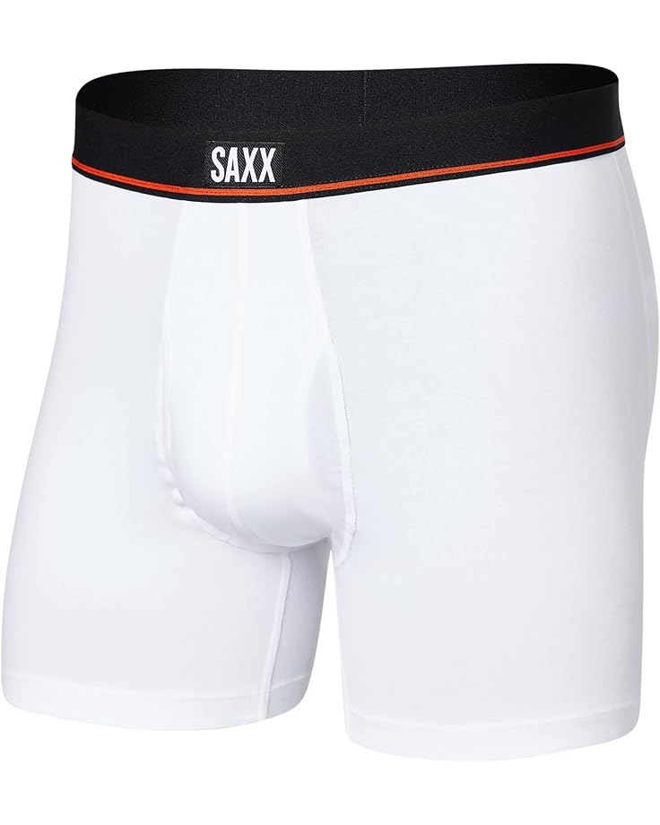 трусики из эластичного хлопка non stop saxx underwear черный Боксеры SAXX UNDERWEAR Non-Stop Stretch Cotton, белый