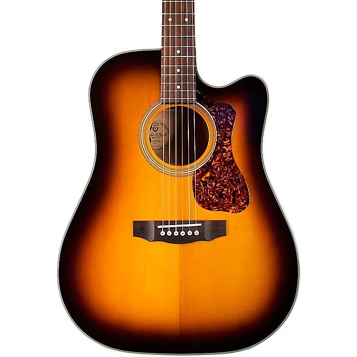 

Акустическая гитара Guild D-140CE Westerly Collection Dreadnought Acoustic-Electric Guitar - Antique Burst