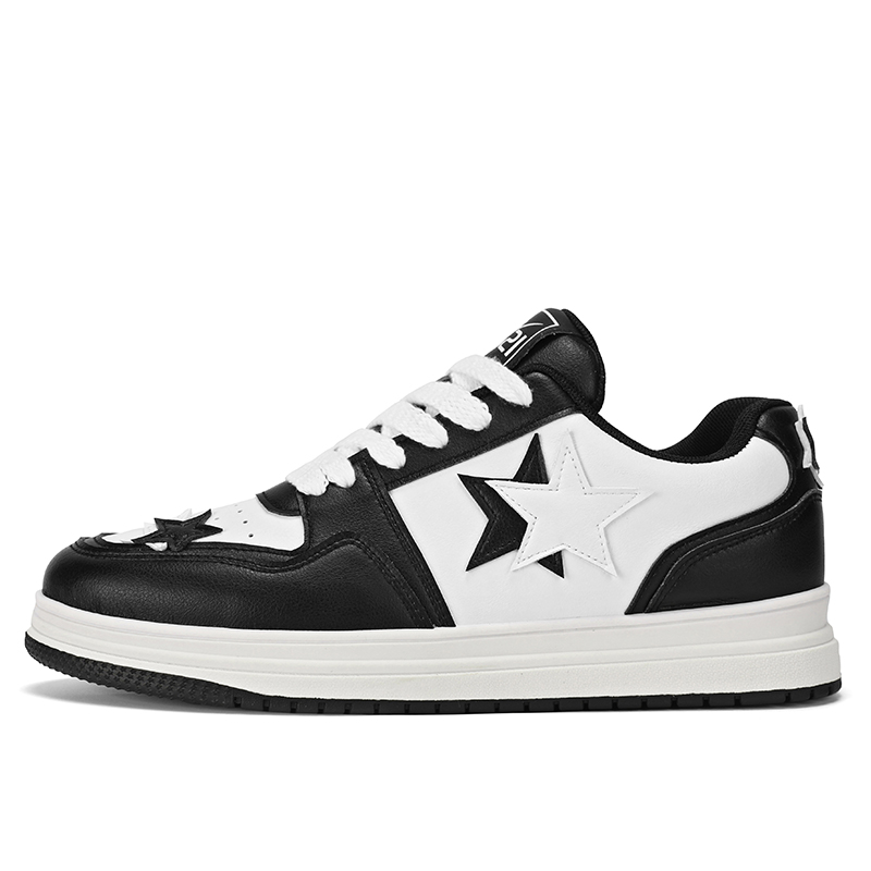 

Кроссовки DOUBLE STAR 88 Skateboarding Shoes Unisex Low-top, черный/белый